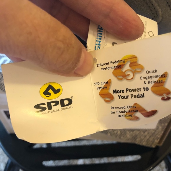 Nwt Shimano mountain cycling shoes. Gray color SH-M037 - Picture 12 of 14